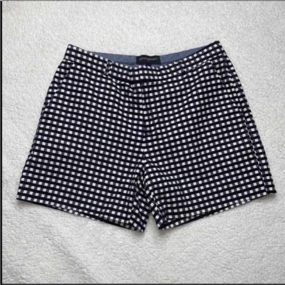 Banana Republic Tiny Navy & White checker Shorts size 2 - Picture 9 of 9